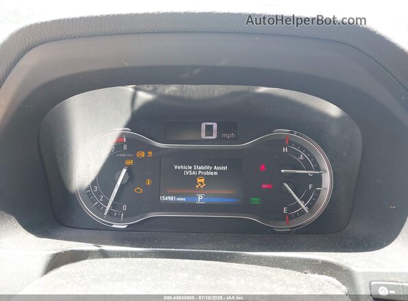 5FNYF5H10HB007572 2017 HONDA PILOT Silver უკანა სავარძლების ხედი