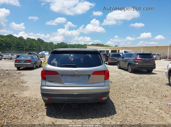 5FNYF5H10HB007572 2017 HONDA PILOT Silver 