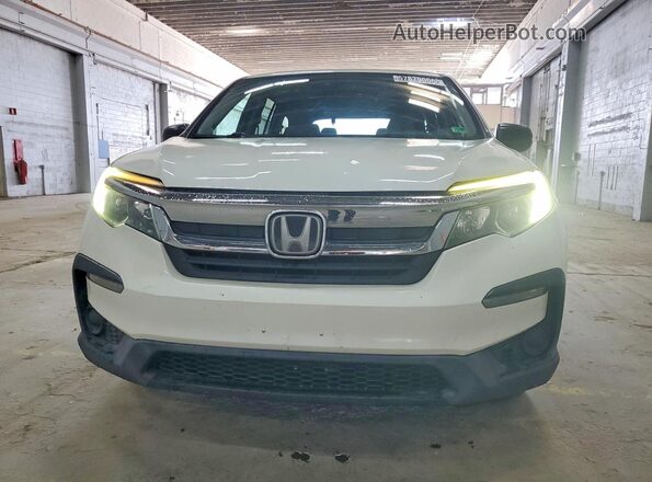 5FNYF5H10KB012925 2019 HONDA PILOT White Vista frontal