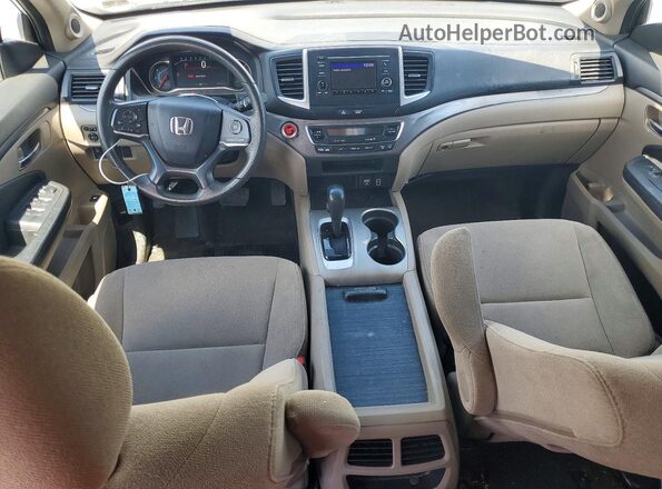 5FNYF5H10KB012925 2019 HONDA PILOT White Vista del salpicadero