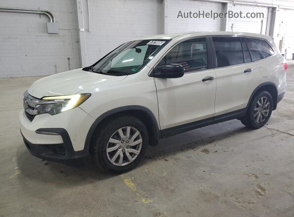 5FNYF5H10KB012925 2019 HONDA PILOT White 