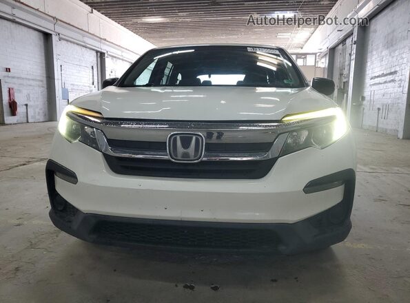 5FNYF5H10KB012925 2019 HONDA PILOT White 