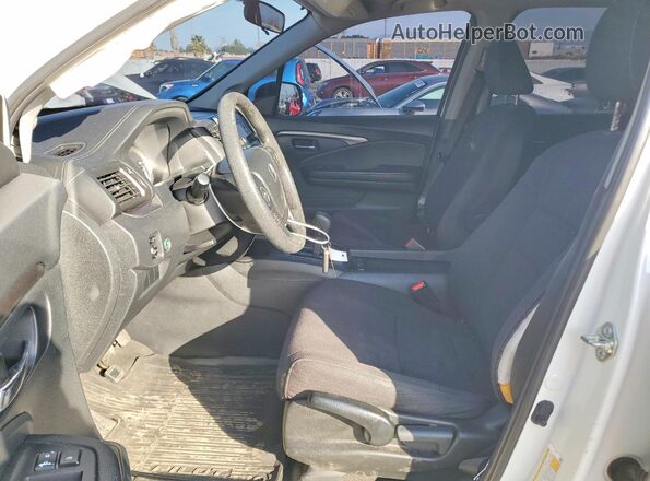 5FNYF5H12JB028641 2018 HONDA PILOT White Vista interior delantera