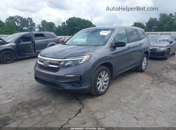 5FNYF5H13LB002844 2020 HONDA PILOT Gray Առջևի ձախ երեք քառորդ տեսարան