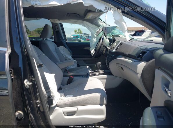 5FNYF5H14LB008071 2020 HONDA PILOT Черный Вид салона спереди