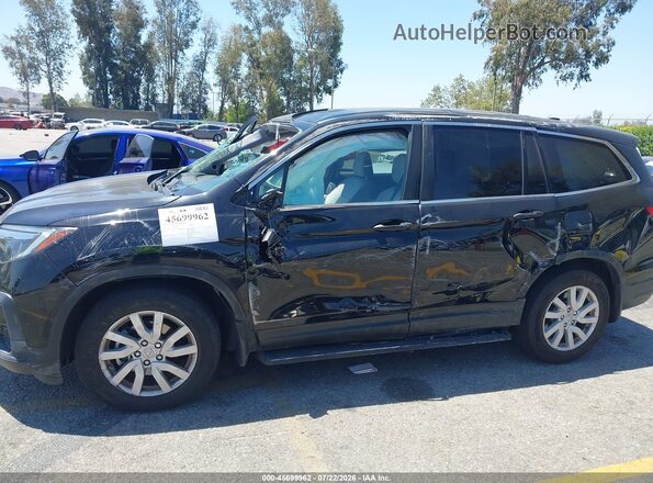 5FNYF5H14LB008071 2020 HONDA PILOT Черный Вид спереди