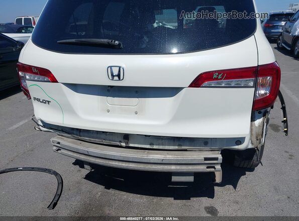 5FNYF5H15KB020485 2019 HONDA PILOT Белый Вид спереди