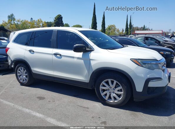 5FNYF5H15KB020485 2019 HONDA PILOT Белый Панорамный вид салона 360°