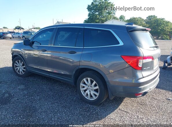 5FNYF5H17KB009763 2019 HONDA PILOT Gray Задня ліва чверть