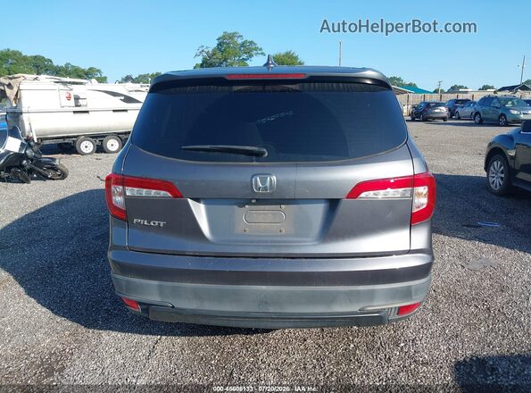 5FNYF5H17KB009763 2019 HONDA PILOT Gray 