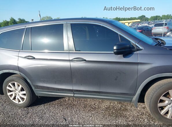 5FNYF5H17KB009763 2019 HONDA PILOT Gray Вид задньої частини салону