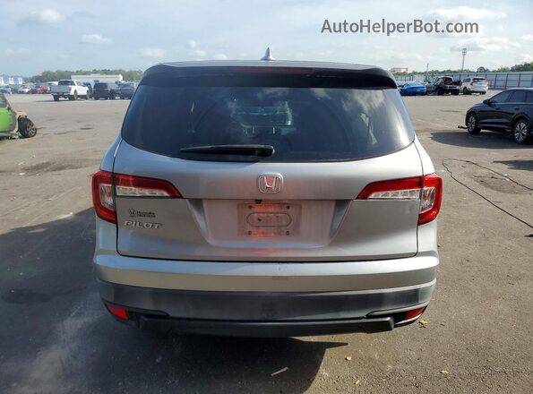 5FNYF5H1XKB038402 2019 HONDA PILOT Серебряный Вид сзади