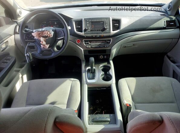 5FNYF5H1XKB038402 2019 HONDA PILOT Серебряный Вид панели приборов