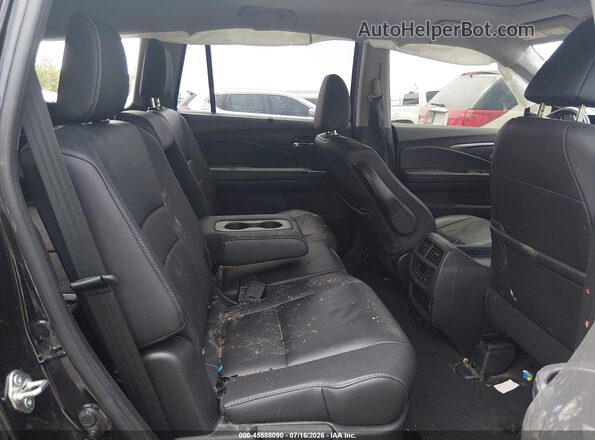 5FNYF5H20MB009843 2021 HONDA PILOT Black Vista de la etiqueta del VIN