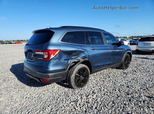 5FNYF5H22MB022545 2021 HONDA PILOT Blue Հետևի աջ