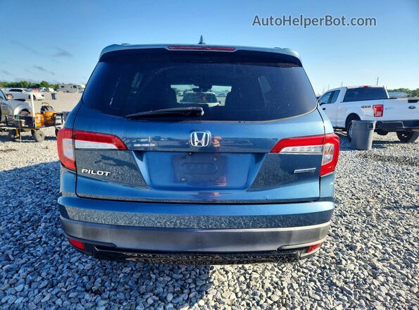 5FNYF5H22MB022545 2021 HONDA PILOT Blue Հետևի տեսք