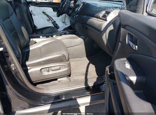5FNYF5H22NB019565 2022 HONDA PILOT Black Front interior view