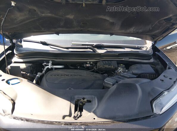 5FNYF5H22NB019565 2022 HONDA PILOT Black Rear view