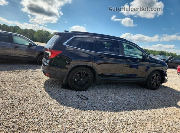 5FNYF5H22NB021834 2022 HONDA PILOT Black Trasero derecho