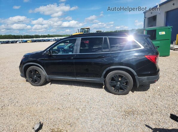 5FNYF5H22NB021834 2022 HONDA PILOT Black Trasero izquierdo