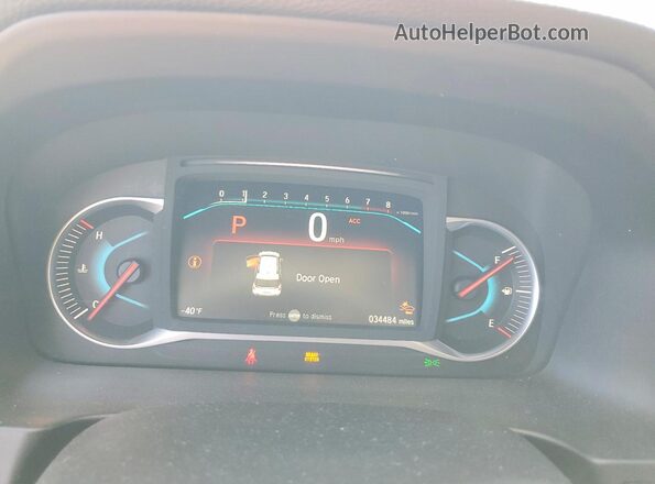 5FNYF5H22NB023650 2022 HONDA PILOT Gray ხელსაწყოთა პანელის ხედი