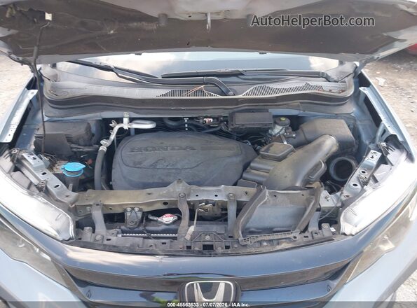 5FNYF5H22NB031358 2022 HONDA PILOT Blue Rear view