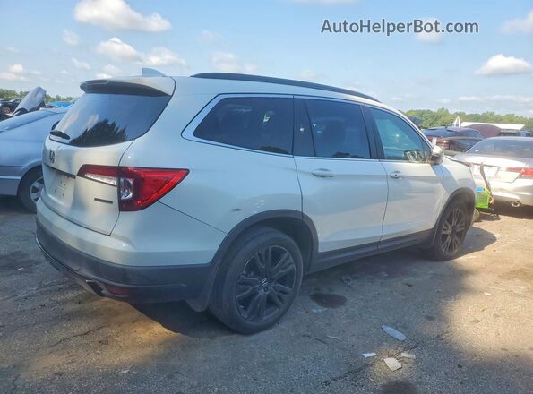 5FNYF5H23MB029326 2021 HONDA PILOT White Trasero derecho