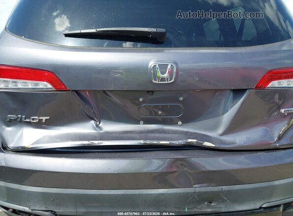 5FNYF5H24MB005861 2021 HONDA PILOT Серый Вид спереди