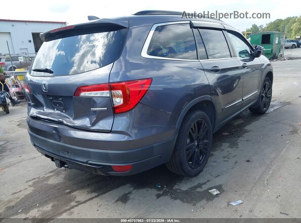 5FNYF5H24MB005861 2021 HONDA PILOT Серый Задняя правая четверть