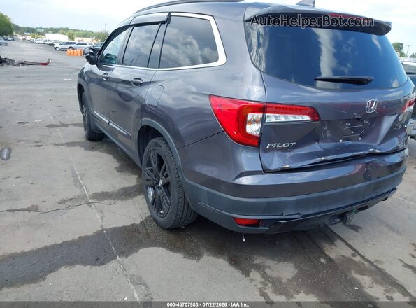 5FNYF5H24MB005861 2021 HONDA PILOT Серый Задняя левая четверть