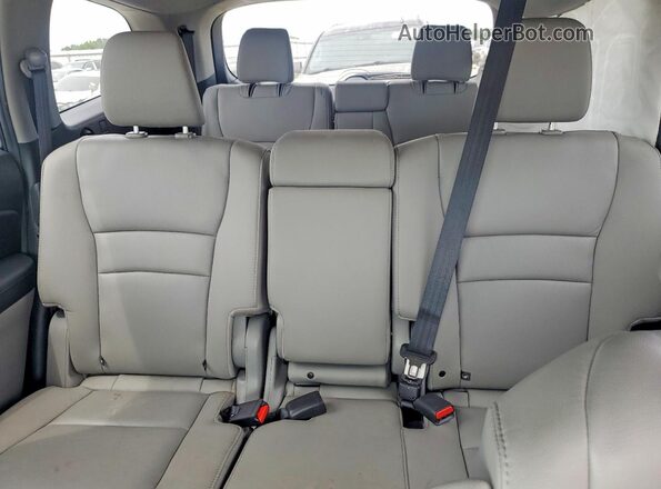 5FNYF5H24MB032283 2021 HONDA PILOT Silver უკანა სავარძლების ხედი