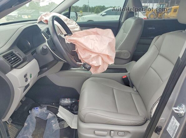 5FNYF5H24MB032283 2021 HONDA PILOT Silver წინა სალონის ხედი