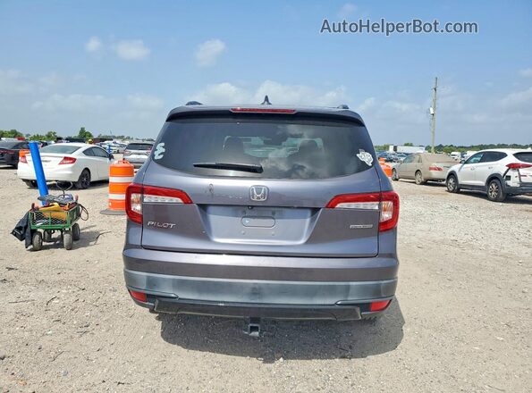5FNYF5H25MB018084 2021 HONDA PILOT Gray Rear view