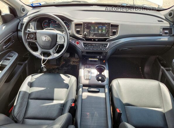 5FNYF5H26MB030549 2021 HONDA PILOT White Vista del salpicadero