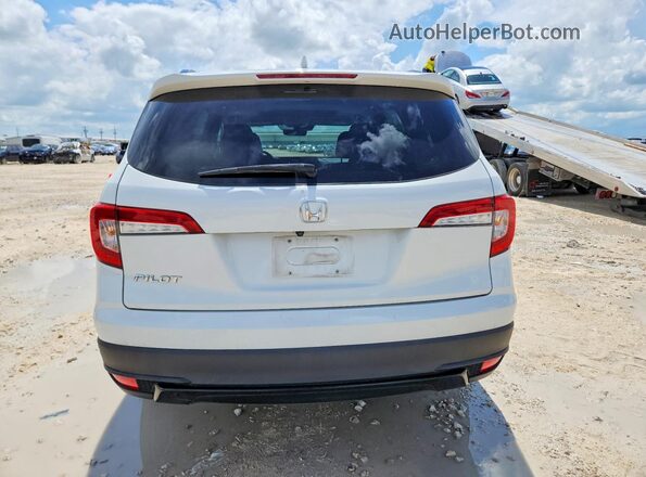 5FNYF5H26MB030549 2021 HONDA PILOT White Vista trasera
