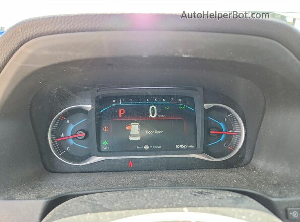 5FNYF5H26MB030549 2021 HONDA PILOT White Vista del cuadro de instrumentos