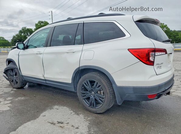 5FNYF5H27MB008253 2021 HONDA PILOT White Trasero izquierdo