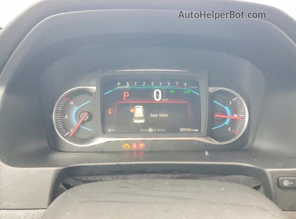 5FNYF5H27MB008253 2021 HONDA PILOT White Vista del cuadro de instrumentos