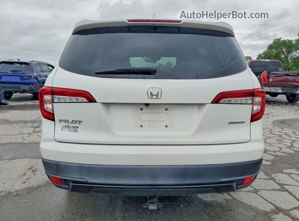 5FNYF5H27MB008253 2021 HONDA PILOT White Vista trasera