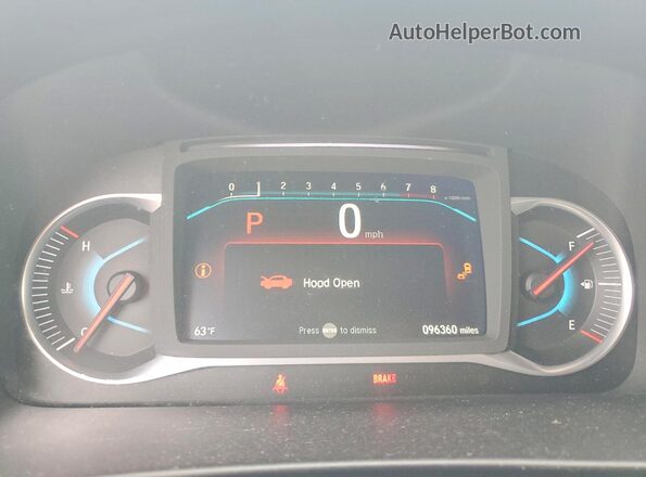 5FNYF5H27MB047862 2021 HONDA PILOT Gray Instrument cluster view