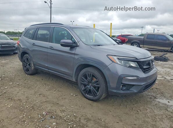 5FNYF5H27MB047862 2021 HONDA PILOT Gray Front right