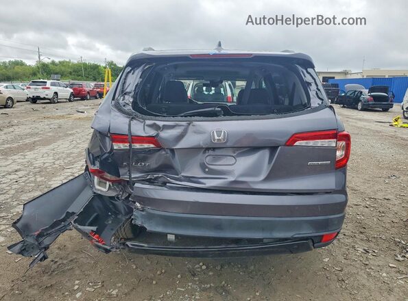 5FNYF5H27MB047862 2021 HONDA PILOT Gray Rear view