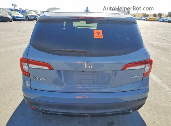 5FNYF5H27NB019948 2022 HONDA PILOT Gray Widok z tyłu
