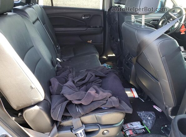 5FNYF5H27NB019948 2022 HONDA PILOT Gray Widok tylnych siedzeń