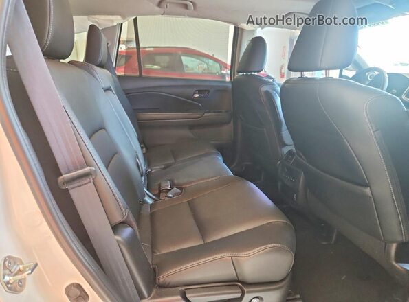 5FNYF5H28MB033792 2021 HONDA PILOT White უკანა სალონის ხედი