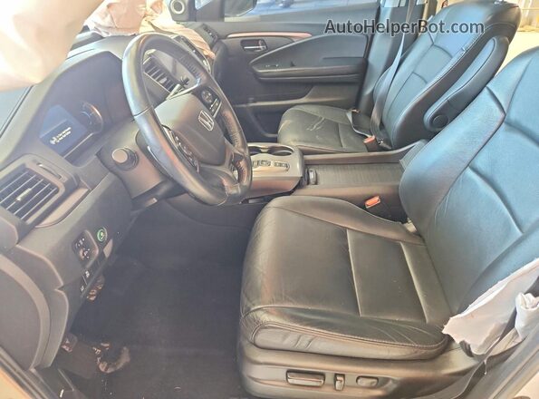 5FNYF5H28MB033792 2021 HONDA PILOT White წინა სალონის ხედი