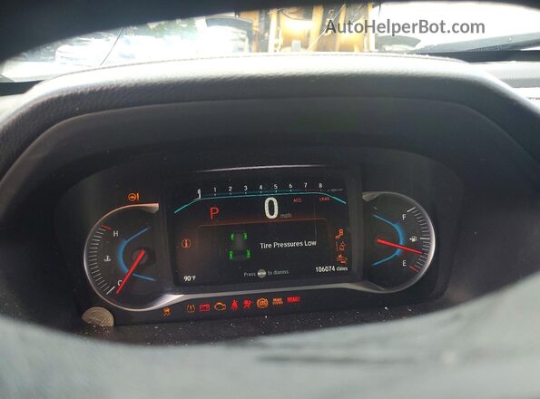 5FNYF5H29MB030254 2021 HONDA PILOT White Սարքավորումների վահանակի տեսք