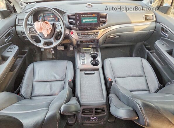 5FNYF5H29MB032733 2021 HONDA PILOT Black Vista del salpicadero