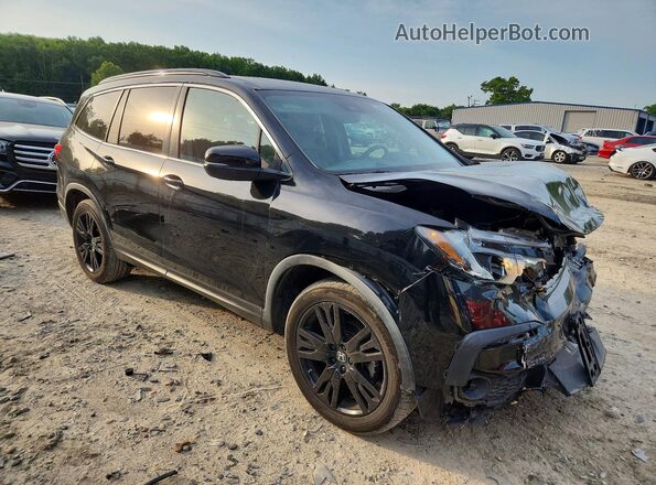 5FNYF5H29MB032733 2021 HONDA PILOT Black Delantero derecho