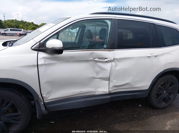 5FNYF5H29NB014265 2022 HONDA PILOT Белый Панорамный вид салона 360°